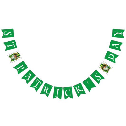 Kabouter St. Patrick's Day-viering Vlaggetjes (Alle)
