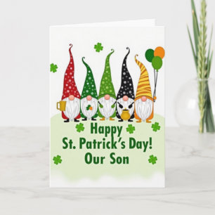 Kabouter St. Patrick's Day Zoon Kaart