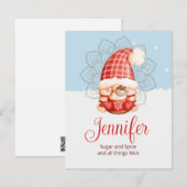 Kabouter Suiker en Kruid Notitiekaart Notitiekaartje (Voorkant / Achterkant)