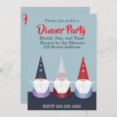 Kabouter Voor De Feestdagen Kaart (Voorkant / Achterkant)