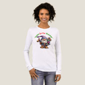 Kabouter Voor De Feestdagen Tri-Blend Shirt (Voorkant)