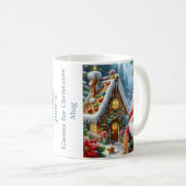 Kabouter voor Kerst persoonlijk Koffiemok (Voorkant rechts)
