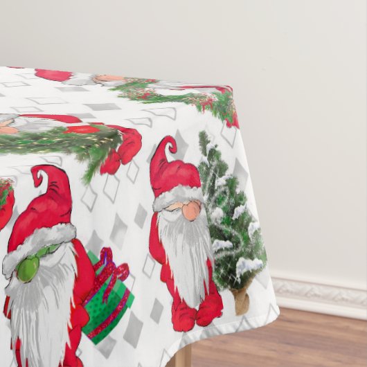 Kabouter voor kerst tafelkleed (Voorbeeld)