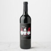 Kabouter  wijn etiket (Voorkant)