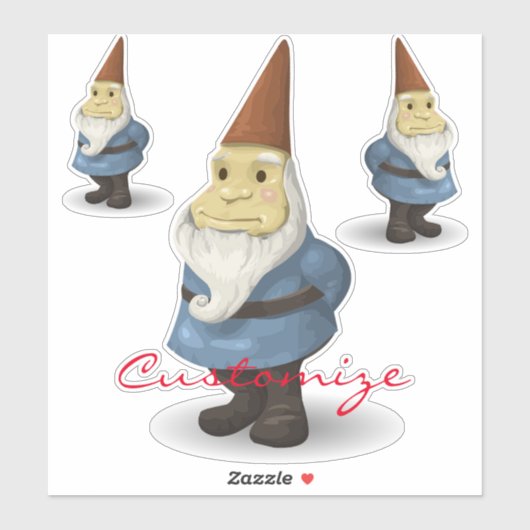 Kabouter Winter Wonderland Thunder_Cove Sticker (Vel)