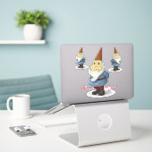 Kabouter Winter Wonderland Thunder_Cove Sticker (Laptop op bureau)