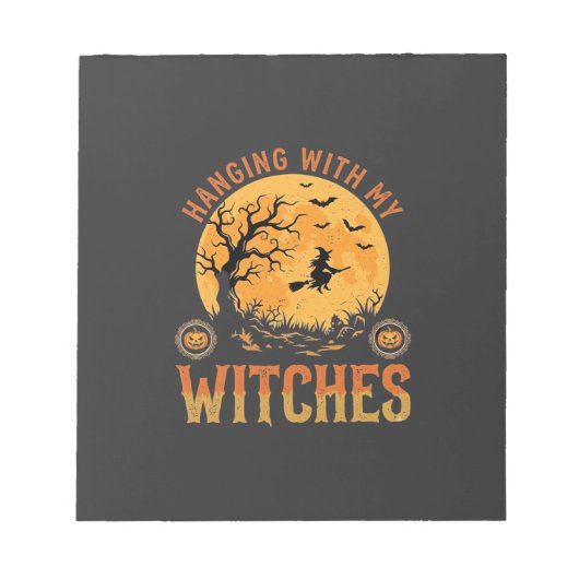 Kabouterheks Halloween Notitieblok (Voorkant)