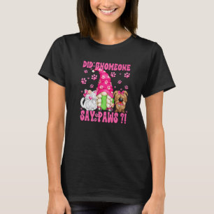 Kabouterkat zeggen voor vrouwen en meisjes Schatti T-shirt