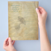 Kabouterkrabben Schrift Schrapboek Papier Flyer (Hand)