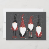 Kabouterliefhebber Grappige Kabouter Kerstmis  Feestdagenkaart (Voorkant)