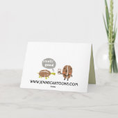 Kabouterprins Sprookjeshuwelijk Felicitatie Kaart (Achterkant)