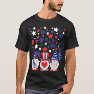 Kabouters 4 Juli Rood Wit En Blauw T-shirt
