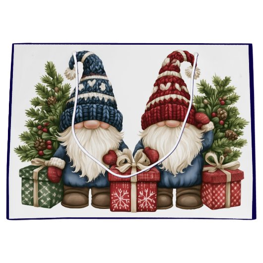 Kabouters als cadeau groot cadeauzakje (Voorkant)