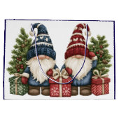 Kabouters als cadeau groot cadeauzakje (Achterkant)