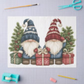 Kabouters als cadeau tissuepapier (Craft)