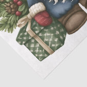 Kabouters als cadeau tissuepapier (Detail)