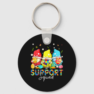 Kabouters Autisme Bewustzijnsshirt Steun Team Pase Sleutelhanger