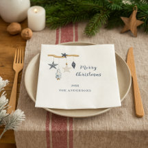 Kabouters blauwe neutrale kerstfeest