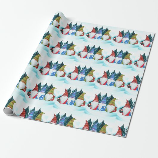 Kabouters Cadeaupapier (Uitgerold)