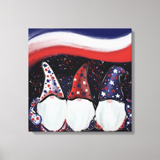 Kabouters canvas afdruk (Voorkant)