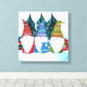 Kabouters  canvas afdruk (Insitu (Houten vloer))