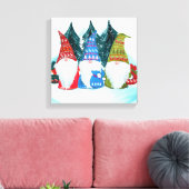 Kabouters  canvas afdruk (Insitu (Woonkamer))