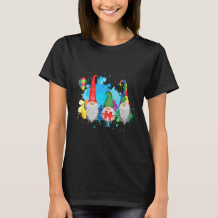 Kabouters die stuk vasthouden Autisme bewustzijn T-shirt
