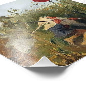 “Kabouters die vlinders vangen” door Heinrich Schl Foto Afdruk (Hoek)