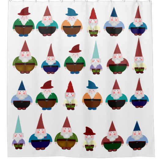 kabouters douchegordijn (Voorkant)