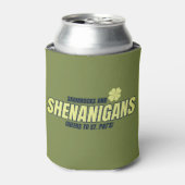 Kabouters en Streken St. Patrick's Day Blikjeskoeler (Blikje Voorkant)
