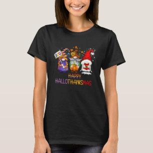 Kabouters Halloween Prettig Kerstfeest Gelukkig Ha T-shirt