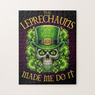 Kabouters Hebben Me Dit Laten Doen Schedel St. Pat Legpuzzel