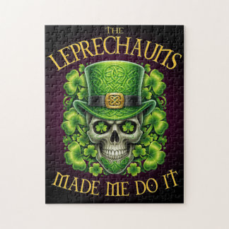 Kabouters Hebben Me Dit Laten Doen Schedel St. Pat Legpuzzel