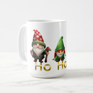 Kabouters Ho Ho Ho Kerstmis Koffiemok