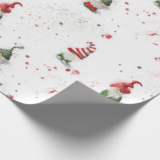Kabouters inpakpapier_grote schaal cadeaupapier (Hoek)