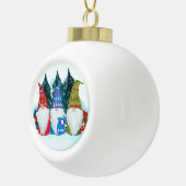 Kabouters Keramische Bal Ornament (Rechts)