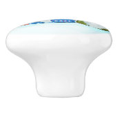 Kabouters Keramische Knop (Zijkant)