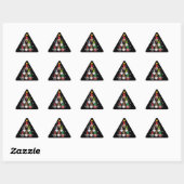 Kabouters Kerstboom Grappige Kerst Vakantie Sticker (Vel)