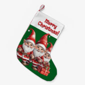 kabouters kerstkous kleine kerstsok (Voorkant (Hangend))