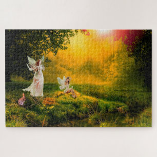 Kabouters of waar de kleine mannetjes wonen. legpuzzel