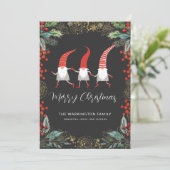Kabouters Prettig Kerstfeest (Staand voorkant)