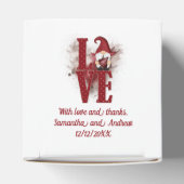 Kabouters Rood Liefde Cute Trouwen Bedankdoosjes (Bovenkant)