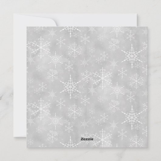 Kabouters Schattig Rood Grijs Feestelijke Kerstpar Feestdagenkaart (Achterkant)