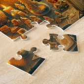 Kabouters & Tovenaarsstudeerbewakers van Mystiek Legpuzzel (Zijkant)