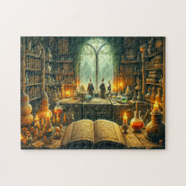 Kabouters & Tovenaarsstudeerbewakers van Mystiek Legpuzzel