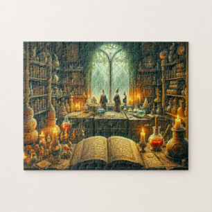 Kabouters & Tovenaarsstudeerbewakers van Mystiek Legpuzzel