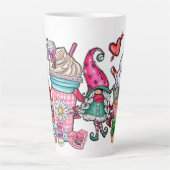 Kabouters Verliefd Op  Latte Mok (Voorkant)