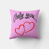 Kabouters Verliefd Voor Altijd 1 liefdesboodschap  Kussen (Achterkant)