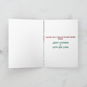 Kabouters voor Kerstmis Feestdagen Kaart (Binnen)