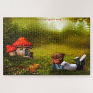 Kabouters waar de kleine mensen wonen Ierland J Legpuzzel